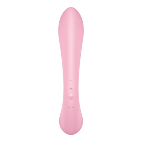 SATISFYER - TRIPLE OH VIBRADOR HÍBRIDO ROSA SATISFYER VIBRATOR