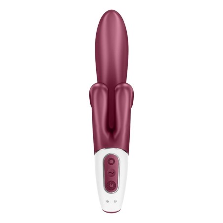 SATISFYER - TOUCH ME VIBRADOR RABBIT ROJO 