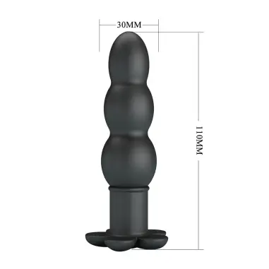 Jadier Plug Anal con Vibración - Silicona | Pretty Love
