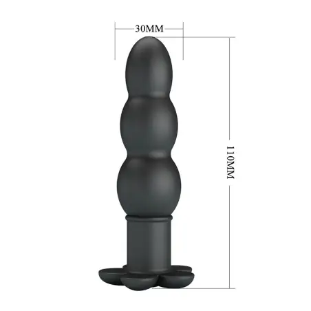 Jadier Plug Anal con Vibración - Silicona | Pretty Love