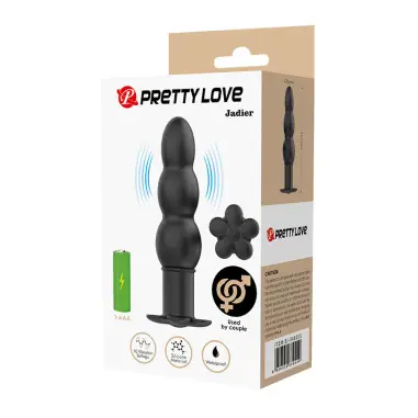 Jadier Plug Anal con Vibración - Silicona | Pretty Love