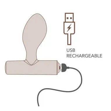 Nova Orbital Premium Plug Anal Recargable 16 Funciones Azul