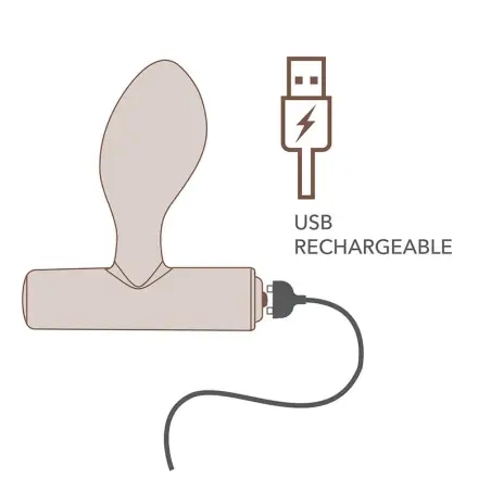Nova Orbital Premium Plug Anal Recargable 16 Funciones Azul