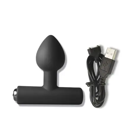 Nova Astryx Premium Plug Anal Recargable 16 Funciones Negro