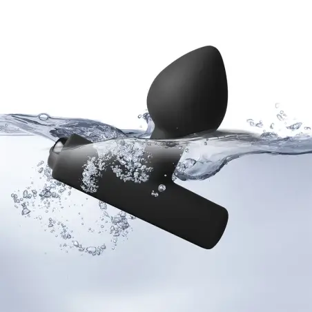 Nova Astryx Premium Plug Anal Recargable 16 Funciones Negro