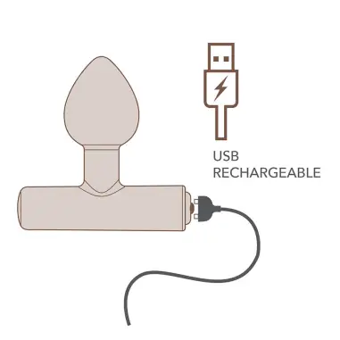 Nova Astryx Premium Plug Anal Recargable 16 Funciones