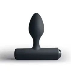 ROCKS-OFF - NOVA SOLARIS PLUG ANAL FINO RECARGABLE 16 FUNCIONES NEGRO 2