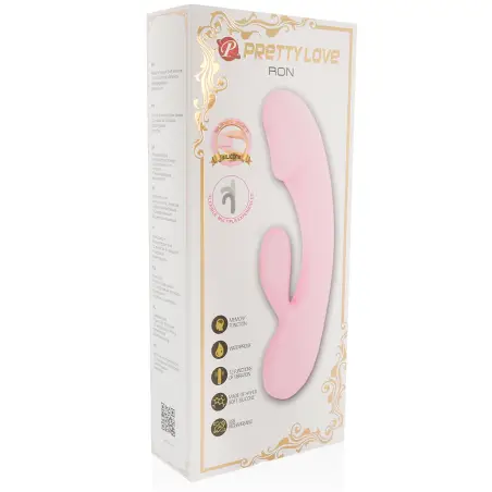 Smart Vibrador Ron con Rabbit - 12 Modos | Pretty Love