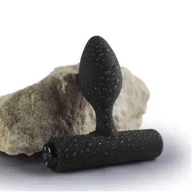 Nova Solaris Plug Anal Fino Recargable 16 Funciones Negro