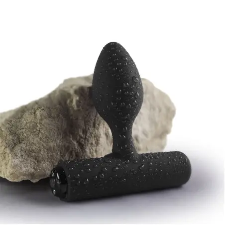 Nova Solaris Plug Anal Fino Recargable 16 Funciones Negro