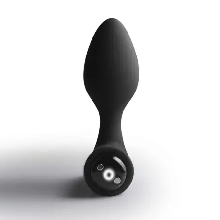 Nova Solaris Plug Anal Fino Recargable 16 Funciones Negro