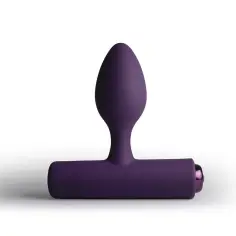 ROCKS-OFF - NOVA SOLARIS PLUG ANAL FINO RECARGABLE 16 FUNCIONES VIOLETA 2