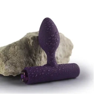 Nova Solaris Plug Anal Fino Recargable 16 Funciones Violeta