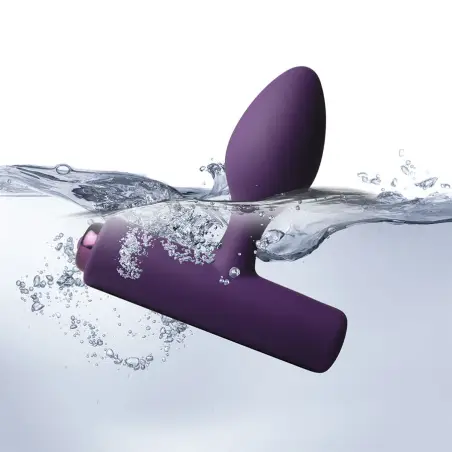 Nova Solaris Plug Anal Fino Recargable 16 Funciones Violeta