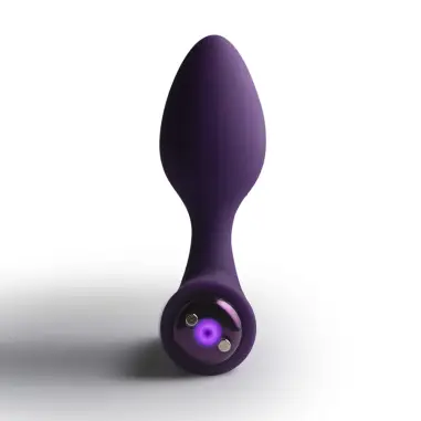 Nova Solaris Plug Anal Fino Recargable 16 Funciones Violeta