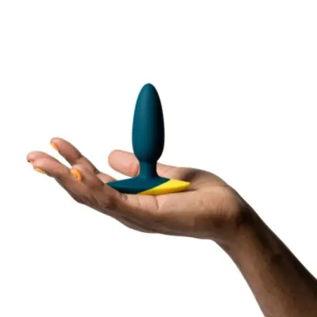Bass Plug Anal Vibrador 10 cm Verde - 6 Modos | ROMP