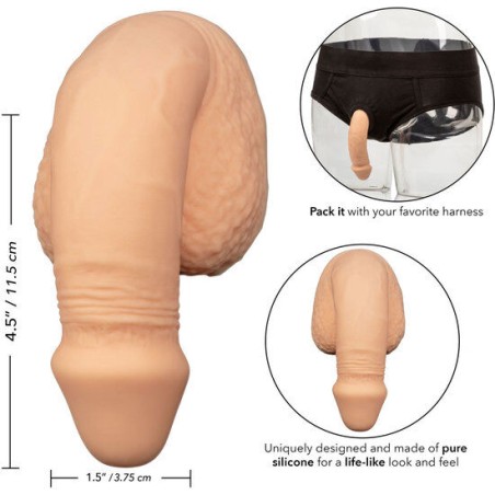 CALEXOTICS - PACKING PENIS PENE DE SILICONA 12.75CM NATURAL CALEXOTICS
