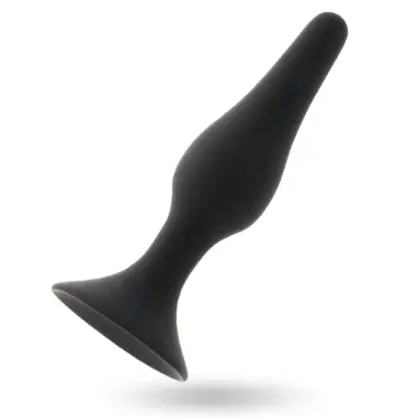 Anal Level 3 12.5 cm Negro - Silicona Suave | Intense