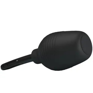 Ducha Anal Blkc Super Power Negro - Recargable | MR Play