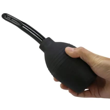 Ducha Anal Blkc Super Power Negro - Recargable | MR Play