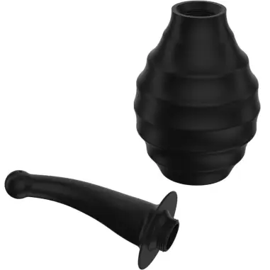 Ducha Anal BLKM6 Super Power Negro - Recargable | MR Play