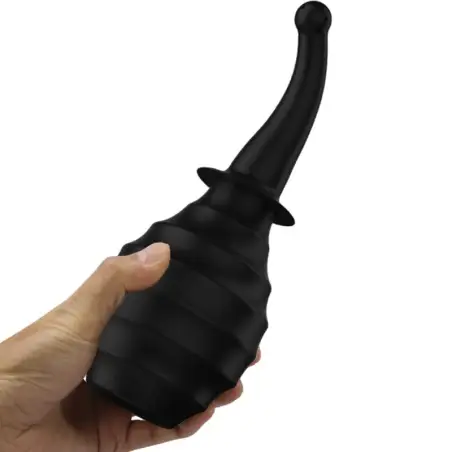 Ducha Anal BLKM6 Super Power Negro - Recargable | MR Play