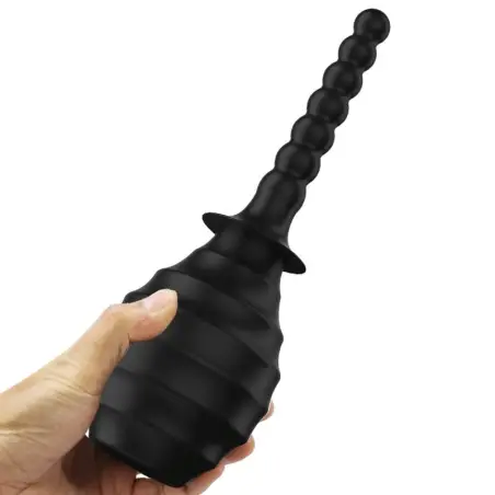 Ducha Anal BLKM7 Super Power Negro - Recargable | MR Play