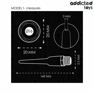 Limpiador Anal con Adaptador Universal Modelo 1