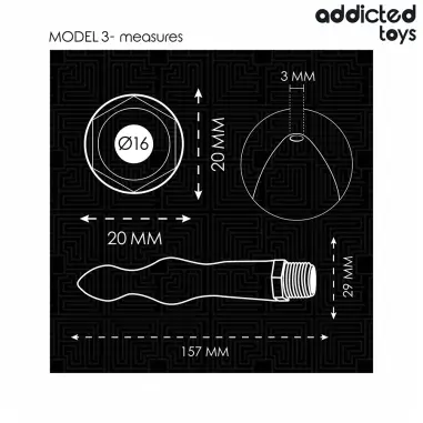 Limpiador Anal con Adaptador Universal Modelo 3