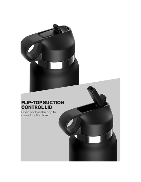 PDX PLUS - FAP FLASK ESTIMULADOR DE BOTELLA DISCRETO TRANSPARENTE MODELO 1 