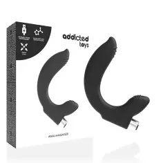 ADDICTED TOYS - VIBRADOR PROSTÁTICO RECARGABLE MODEL 7 - NEGRO 2