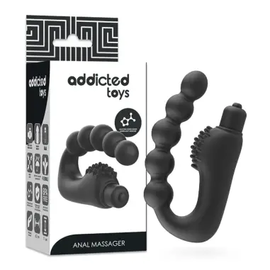 ADDICTED TOYS - MASAJEADOR ANAL PROSTÁTICO CON VIBRACIÓN