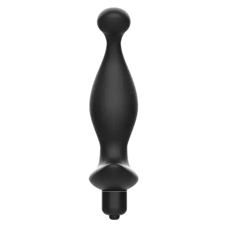 Masajeador Anal con Vibración Negro Modelo 1 | Addicted Toys