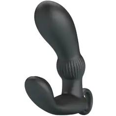 PRETTY LOVE - CAYLA MASAJEADOR VIBRADOR ANAL NEGRO 2
