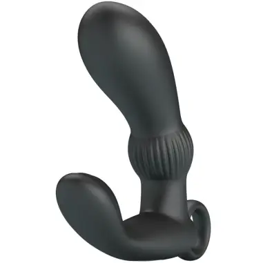 Cayla Masajeador Vibrador Anal Negro | Pretty Love