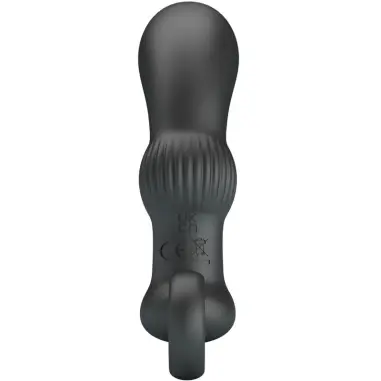 Cayla Masajeador Vibrador Anal Negro | Pretty Love