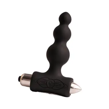 Off - Petite Sensations Bubbles Plug Anal Vibrador Negro