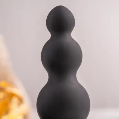 Off - Petite Sensations Bubbles Plug Anal Vibrador Negro