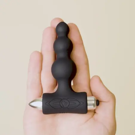 Off - Petite Sensations Bubbles Plug Anal Vibrador Negro