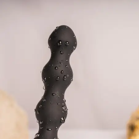 Off - Petite Sensations Pearls Plug Anal Vibrador Negro
