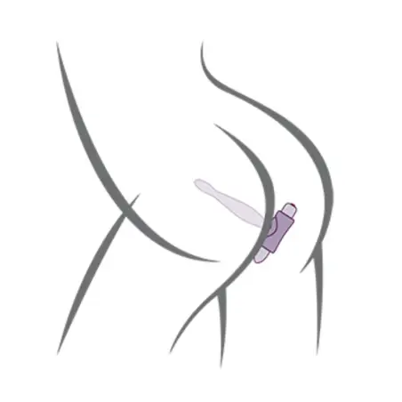 Off - Petite Sensations Teazer Plug Anal Vibrador Morado
