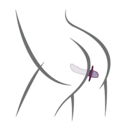 Off - Quest Prostate Bullet Vibrador Prostático Negro