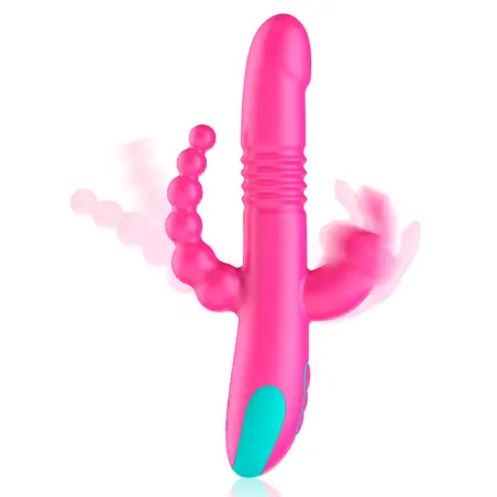 Donald Triple Estimulación: Anal, Punto G & Clítoris + Mando