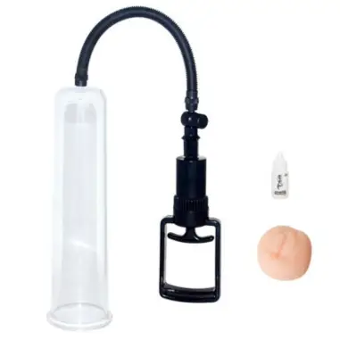 BAILE - BOMBA DE ERECCIÓN TIRADOR Y BOQUILLA VAGINA 25 CM