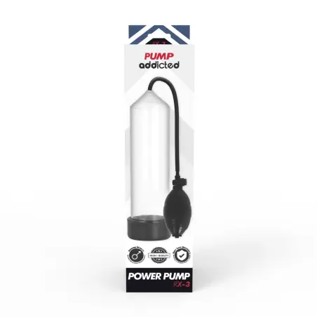 Bomba Erección RX3 Transparente - Sumergible | Pump Addicted