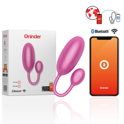 ONINDER - TOKYO HUEVO VIBRADOR ROSA 7.5 X 3.2 CM - APP GRATUITA ONINDER