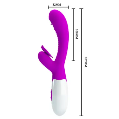 Moth Licking & Vibrating Lila - 12 Funciones | Pretty Love