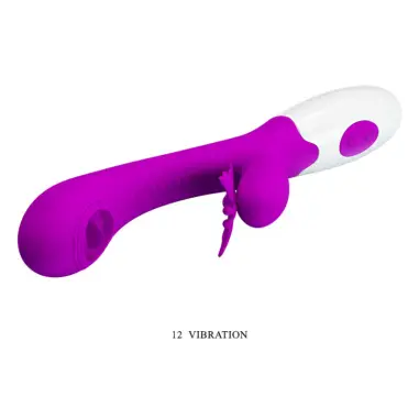 Moth Licking & Vibrating Lila - 12 Funciones | Pretty Love