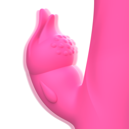 INTENSE - JULIO VIBRADOR RABBIT SILICONA ROSA INTENSE FUN