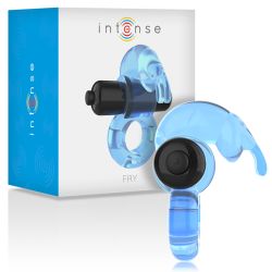 INTENSE - FRY ANILLO VIBRADOR AZUL INTENSE COUPLES TOYS